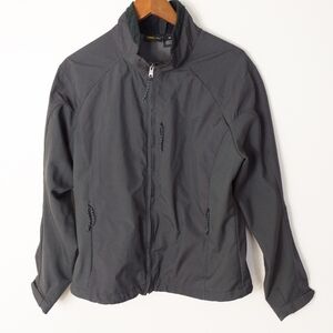 Vintage Mountain Hardwear Made in USA Technical Full Zip Jacket Gray Women's 10